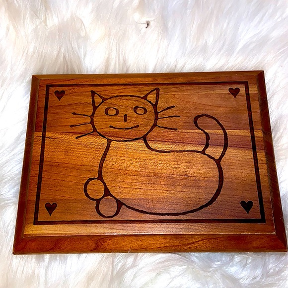 rivertown trading company Other - Vintage Natural Cherrywood ‘Kind-Hearted Woman’ Sign